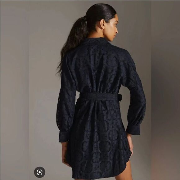 Maeve lace shirt dress NWT   - Picture 3 of 8